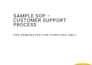 create a professional sop or business process document